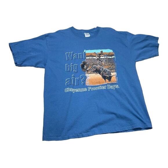 Cheyenne Frontier Days Western Graphic Print Tee - Picture 1 of 3